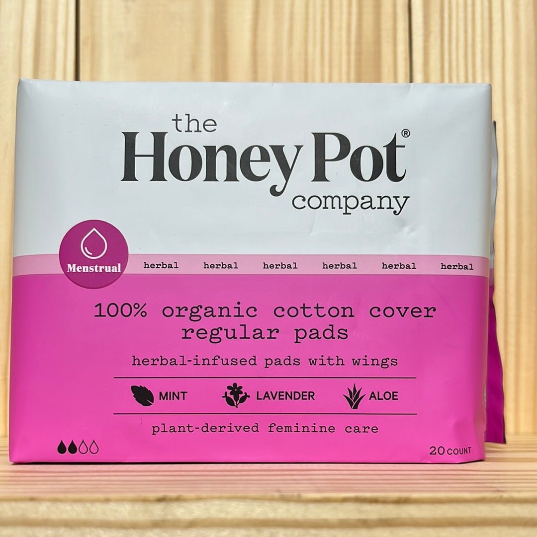 Menstrual Products  Sanitary Pads, Cups & Tampons – The Honey Pot - Feminine  Care