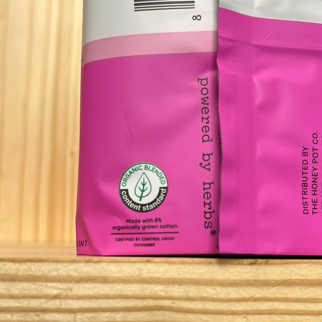 Organic Cotton Regular Menstrual Pads with Wings - One Life Natural Market NC