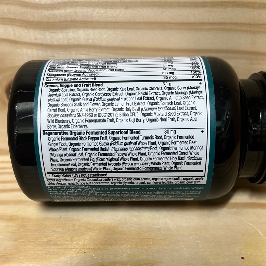 Organic SuperGreens + Multivitamin Tablets - One Life Natural Market NC