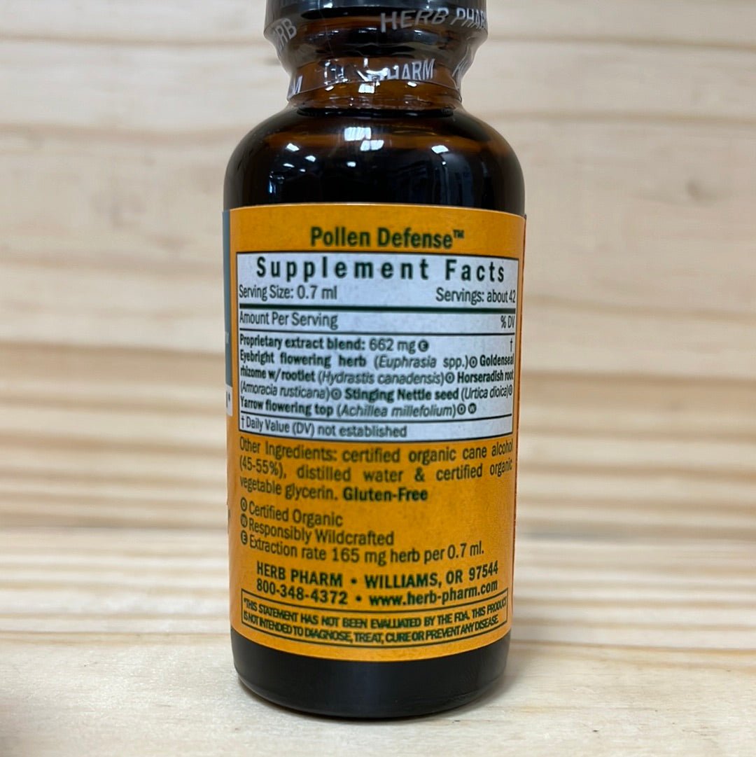 Pollen Defense™ Liquid Herbal Extract Blend - One Life Natural Market NC