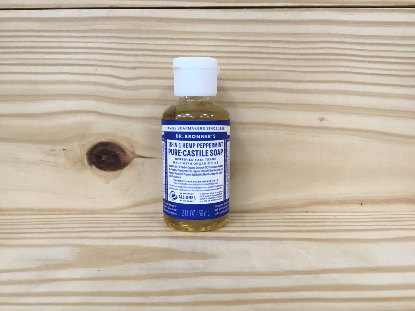 Pure Castile Soap Liquid Peppermint - One Life Natural Market NC