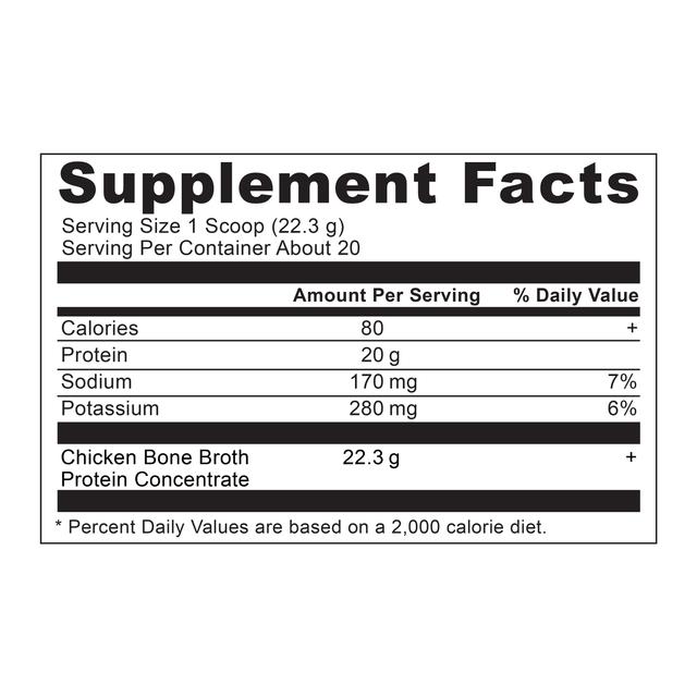 Pure Unflavored Bone Broth Protein - One Life Natural Market NC