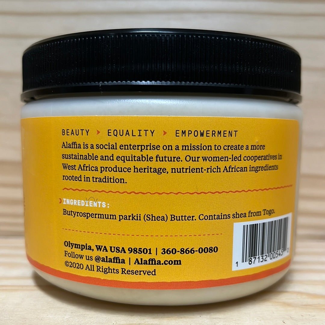 Pure Unrefined Shea Butter Unscented 4oz - One Life Natural Market NC