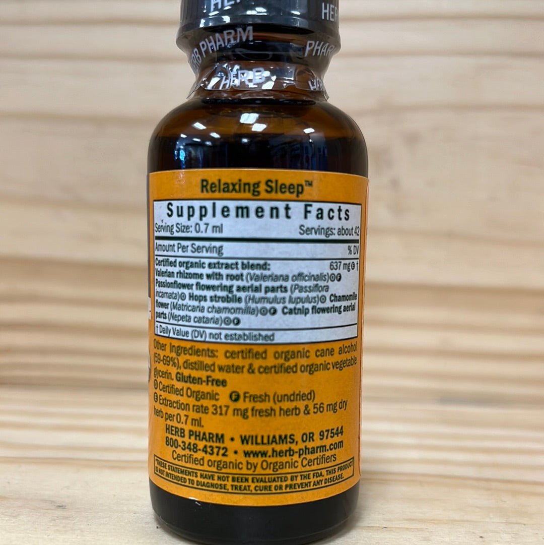 Relaxing Sleep™ Liquid Herbal Exract Blend - One Life Natural Market NC