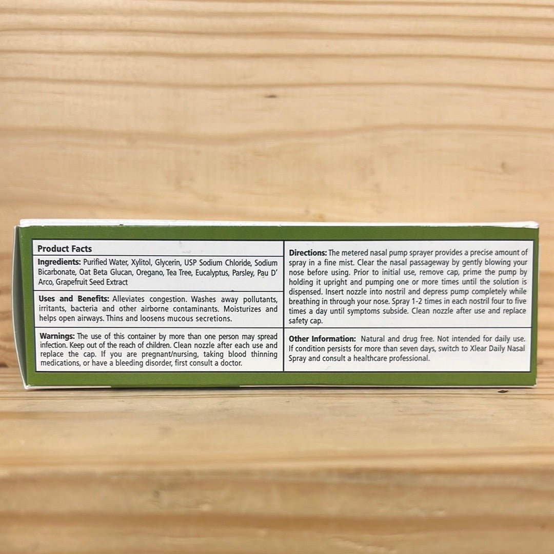 Rescue Nasal Spray with Oregano Eucalyptus Xylitol & Grapefruit Seed Extracty - One Life Natural Market NC