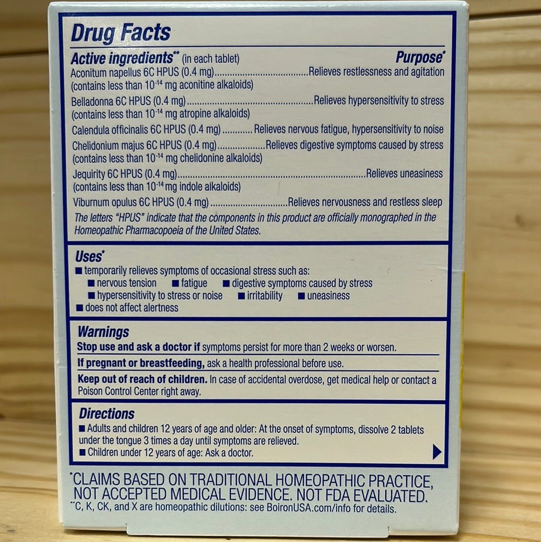 StressCalm™ Homeopathic Anxiety Stress Relief - One Life Natural Market NC