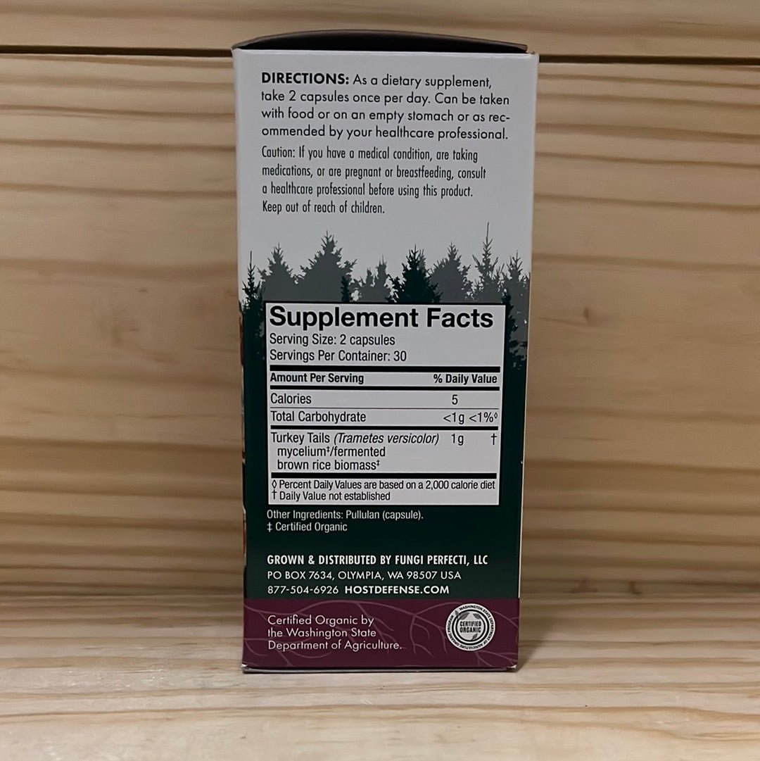Turkey Tail Mushroom Capsules - One Life Natural Market NC