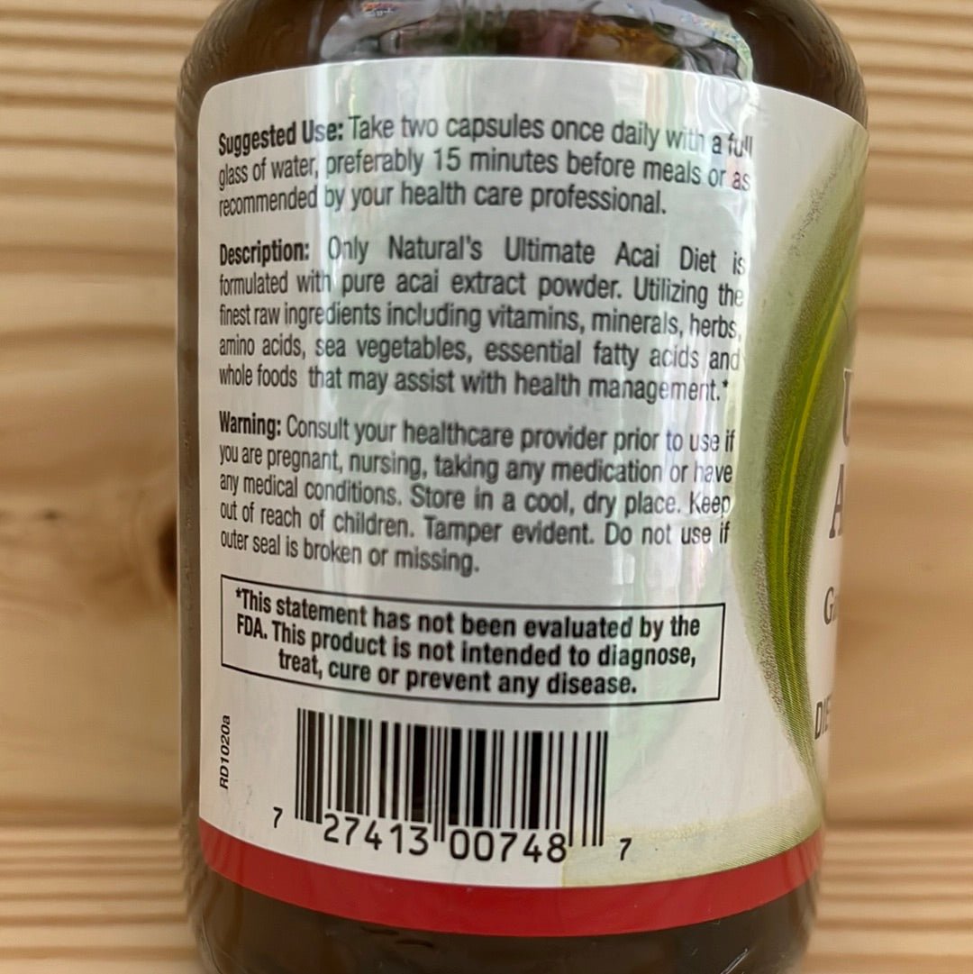 Ultimate Acai Diet Capsules - One Life Natural Market NC