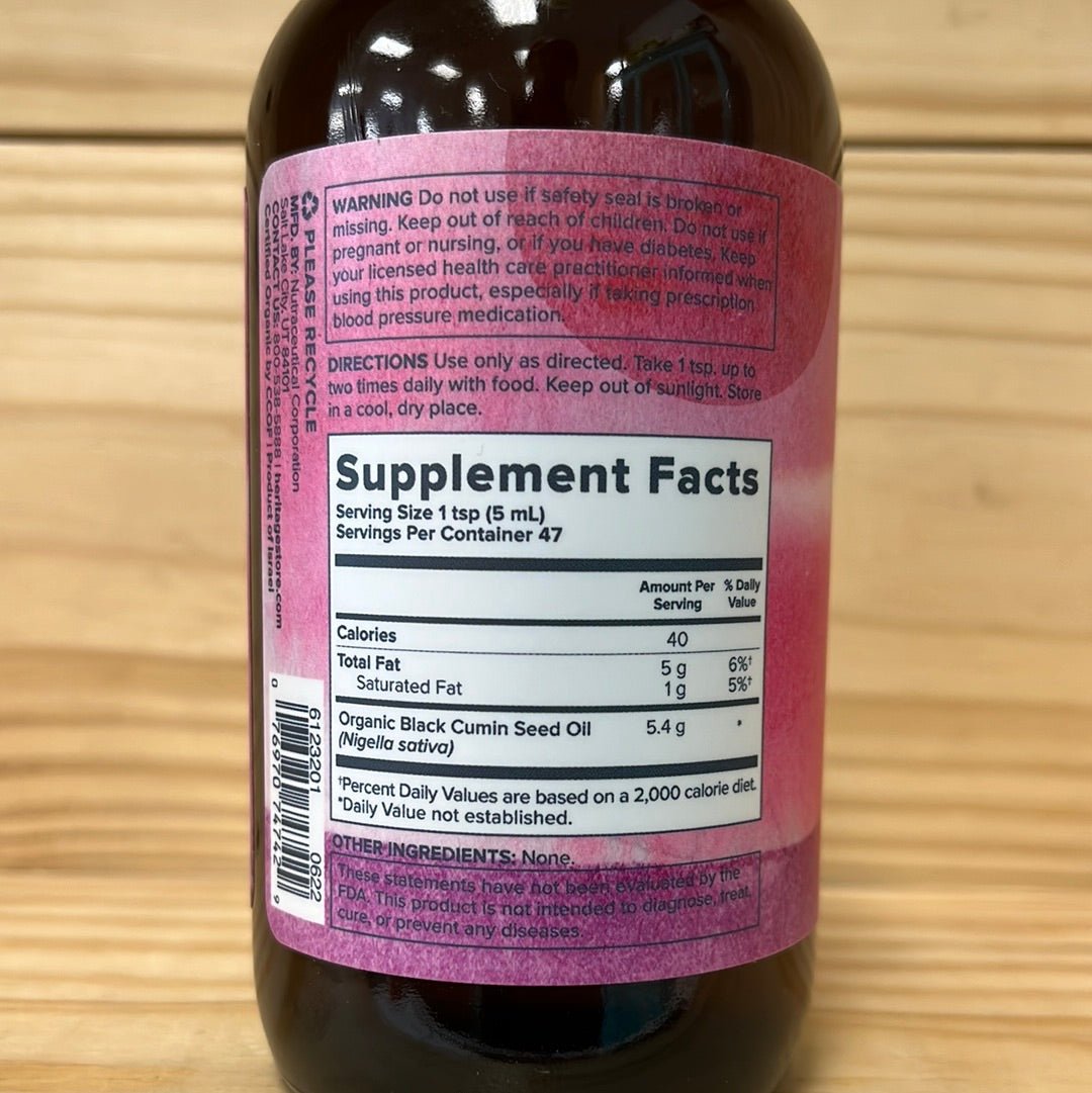 USDA Organic Black Seed Oil - One Life Natural Market NC
