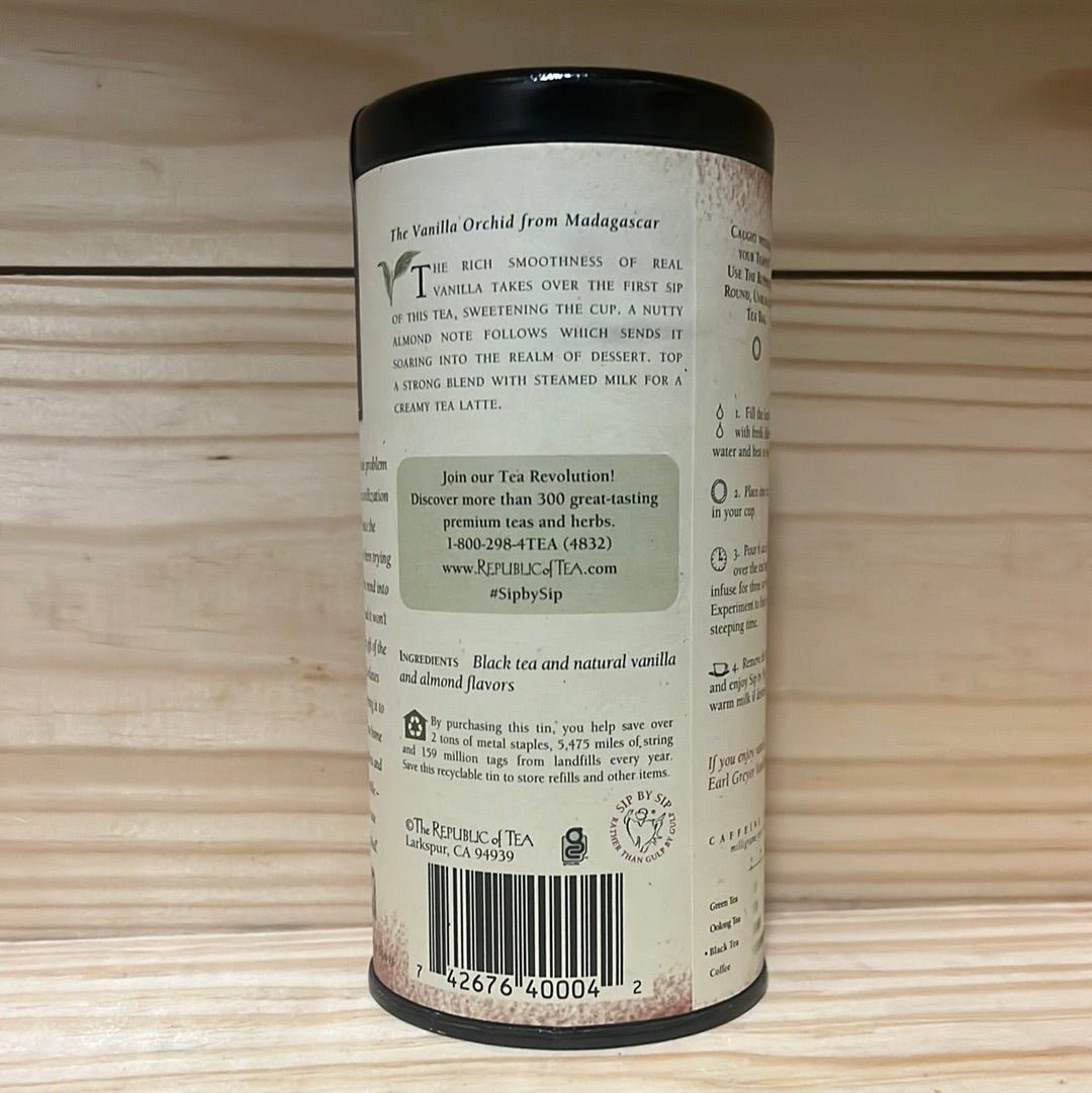 Vanilla Almond Black Tea Bags - One Life Natural Market NC