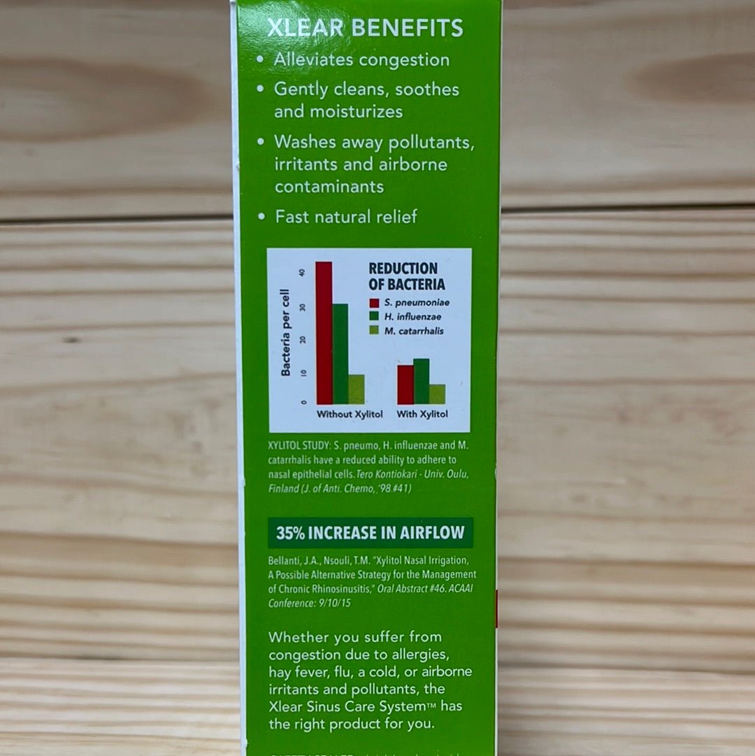 Xlear Xylitol and Saline Nasal Spray Natural Allergy Relief - One Life Natural Market NC