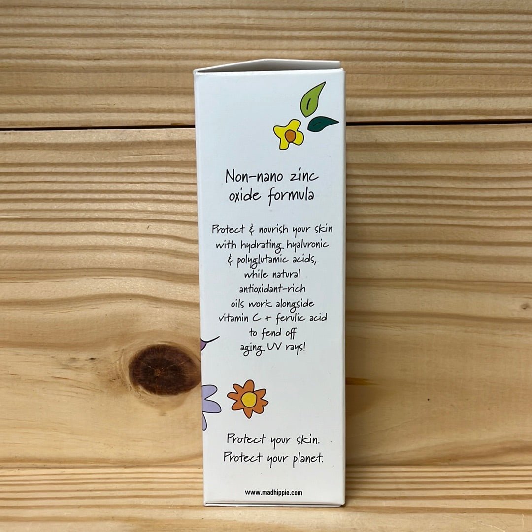 Zinc Oxide Hydrating Facial Reef Safe SPF - One Life Natural Market NC