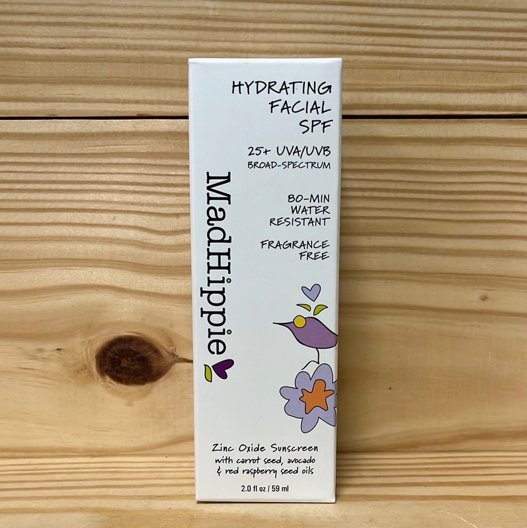 Zinc Oxide Hydrating Facial Reef Safe SPF - One Life Natural Market NC