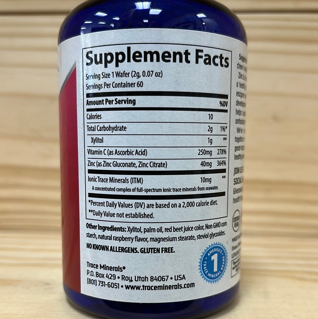 Zinc + Vitamin C Chewables - One Life Natural Market NC