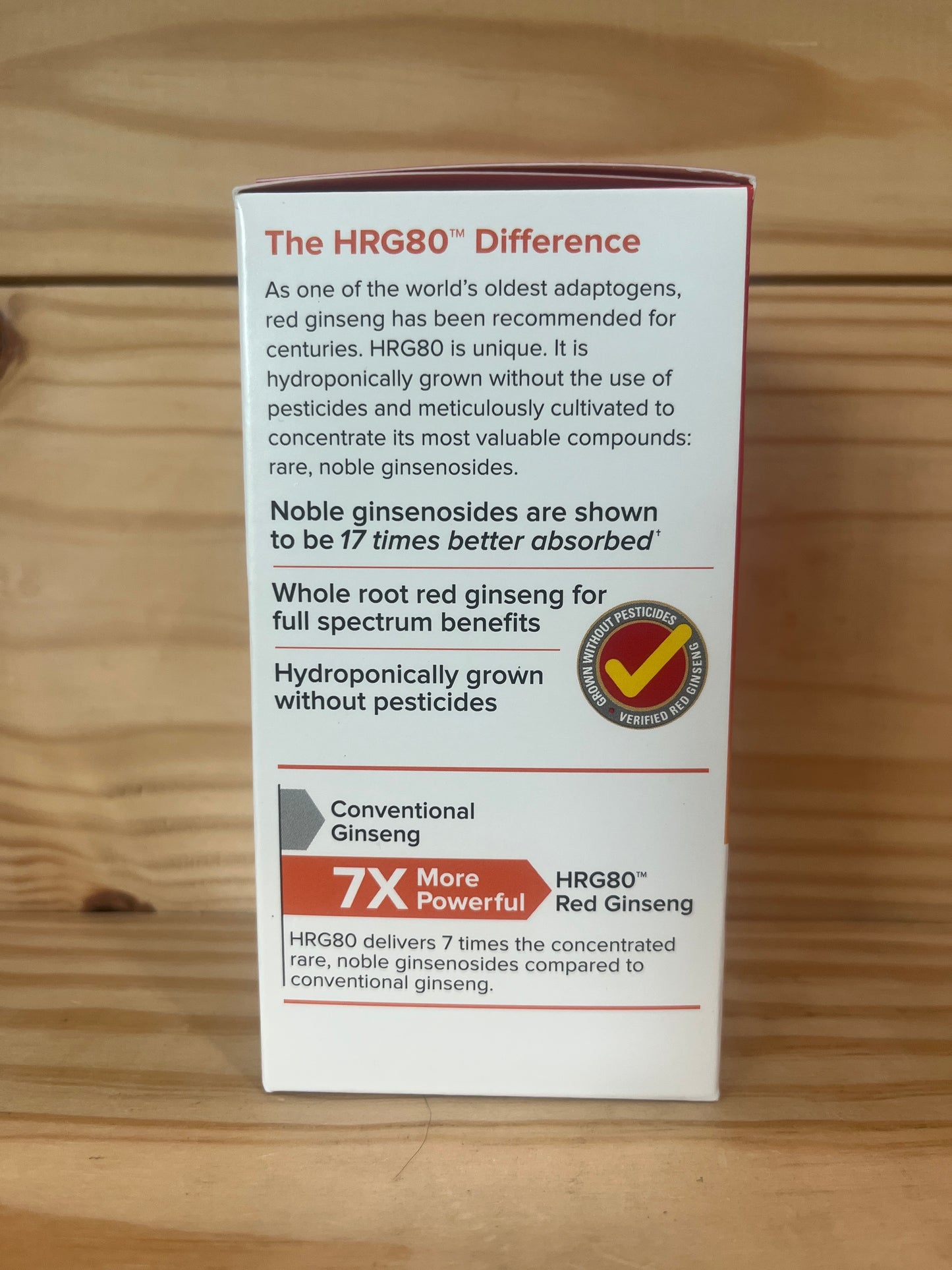 Red Ginseng Energy HRG80™