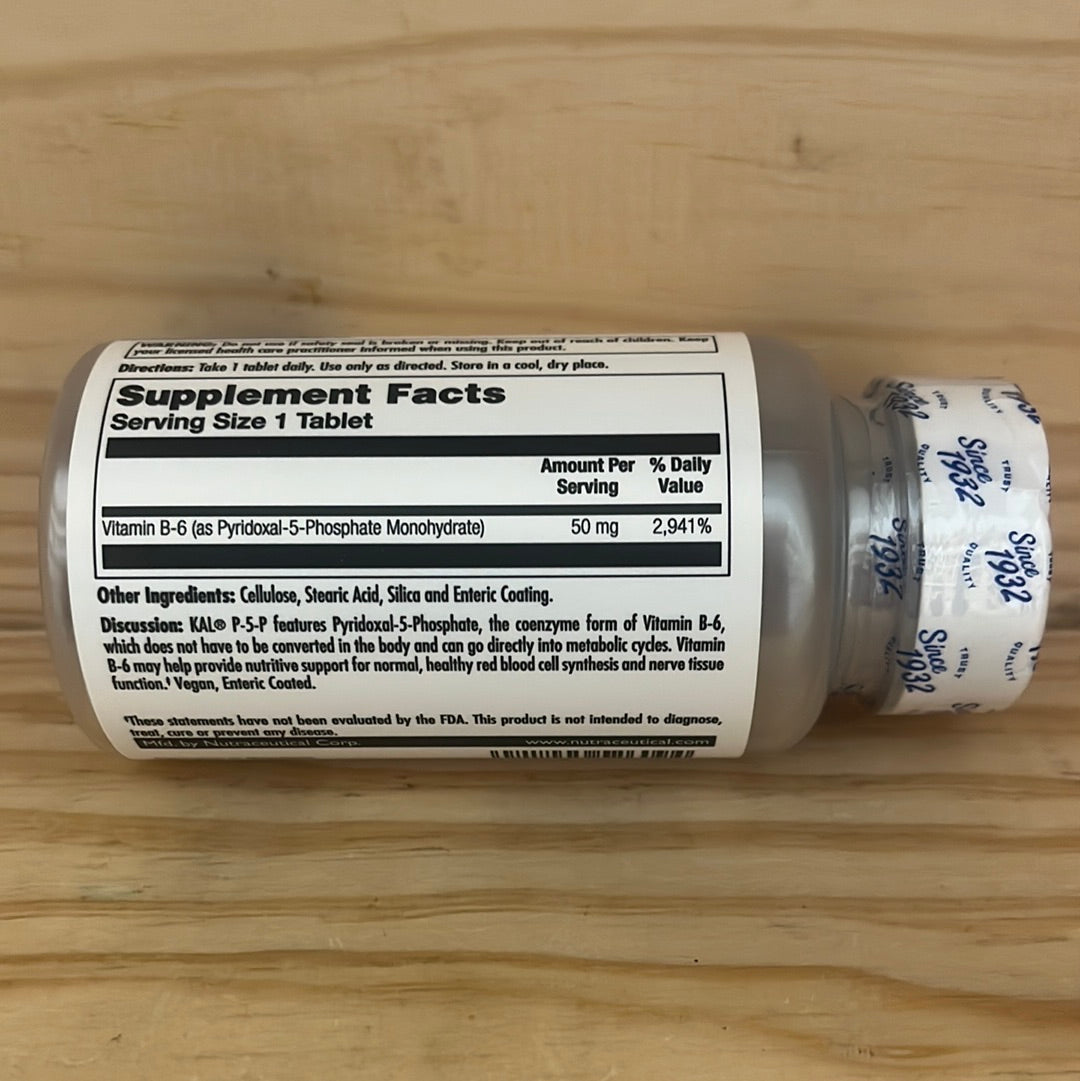 P-5-P 50 mg 50 tablets