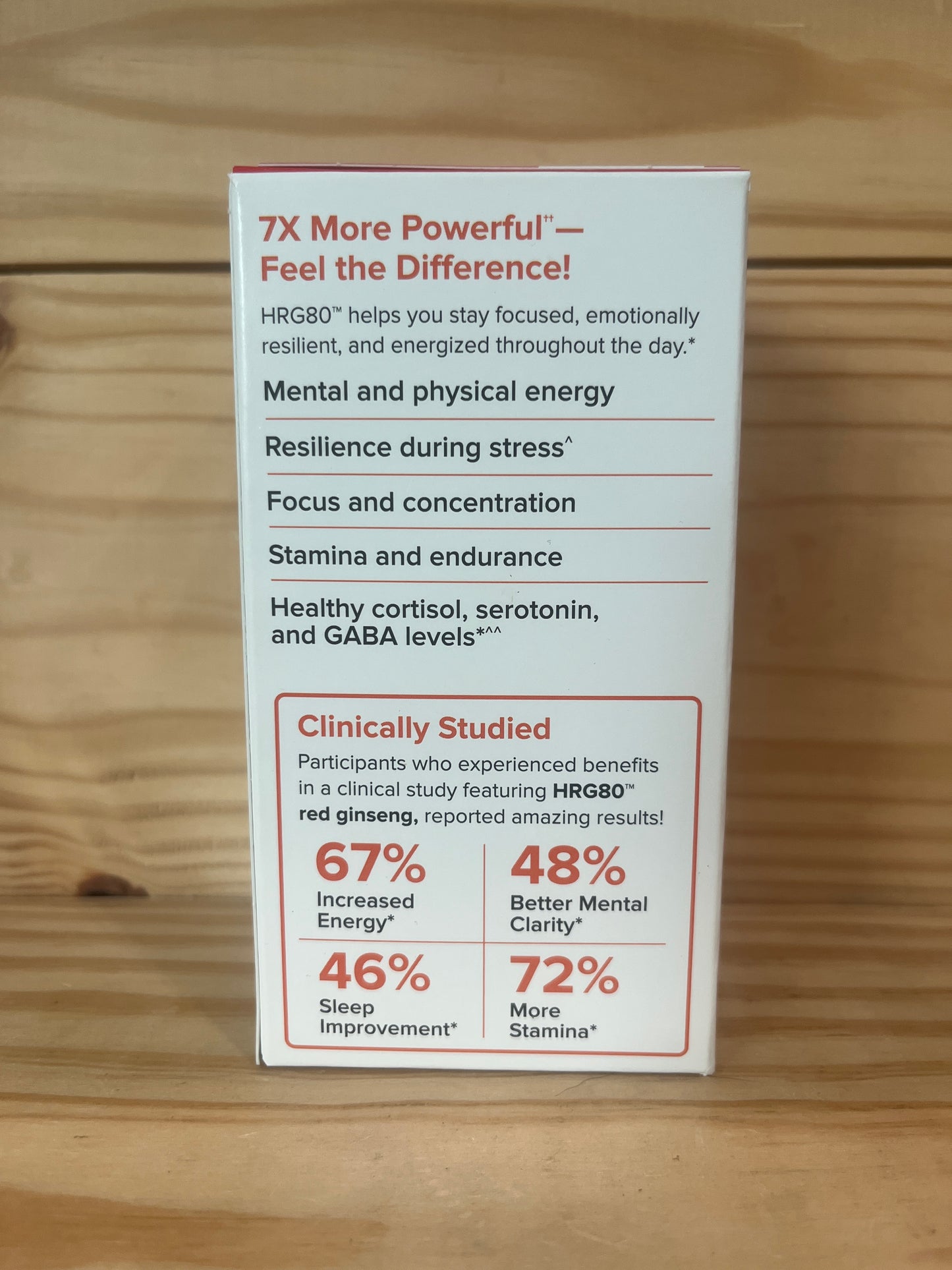 Red Ginseng Energy HRG80™