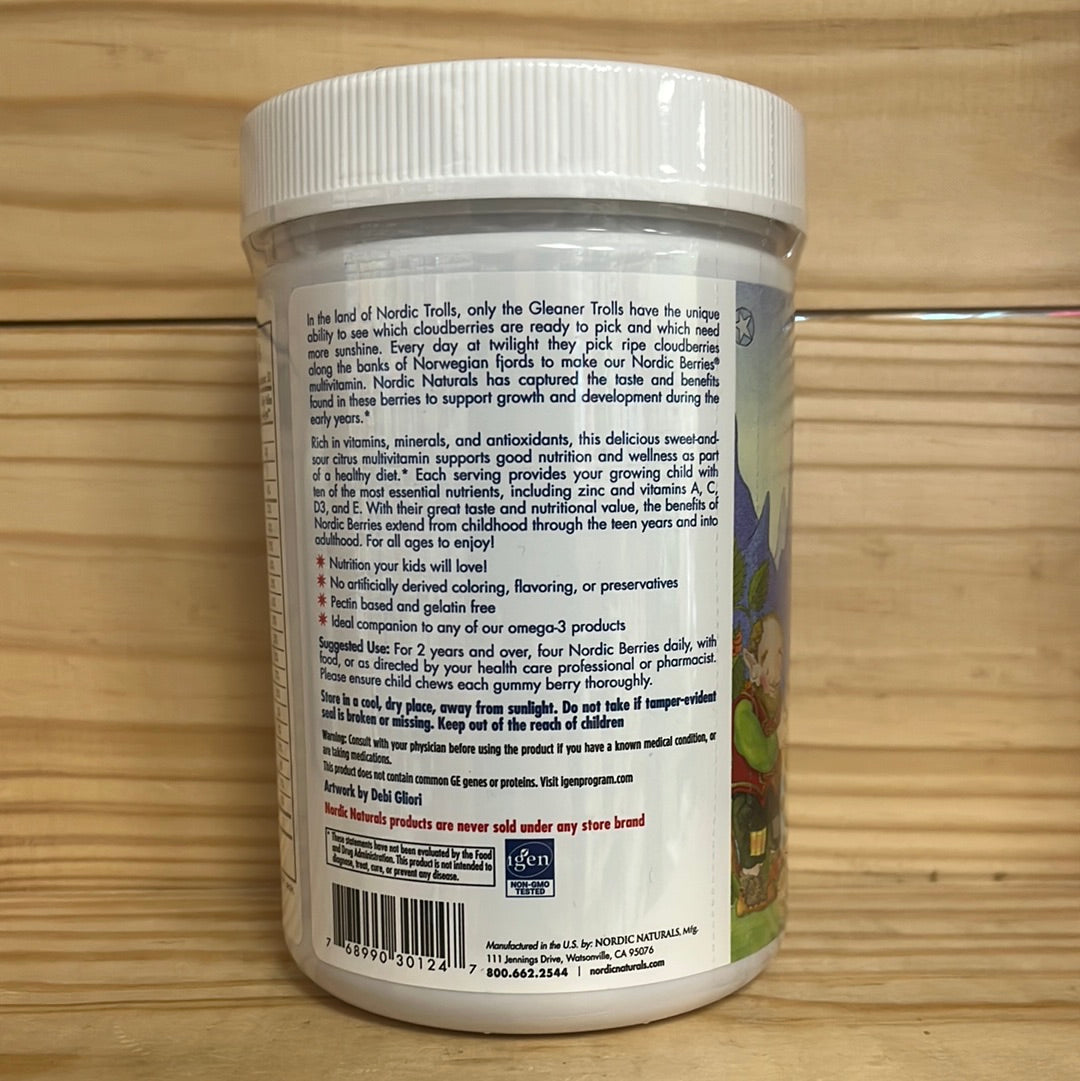 Nordic Berries Multivitamin Gummies for Children & Adults