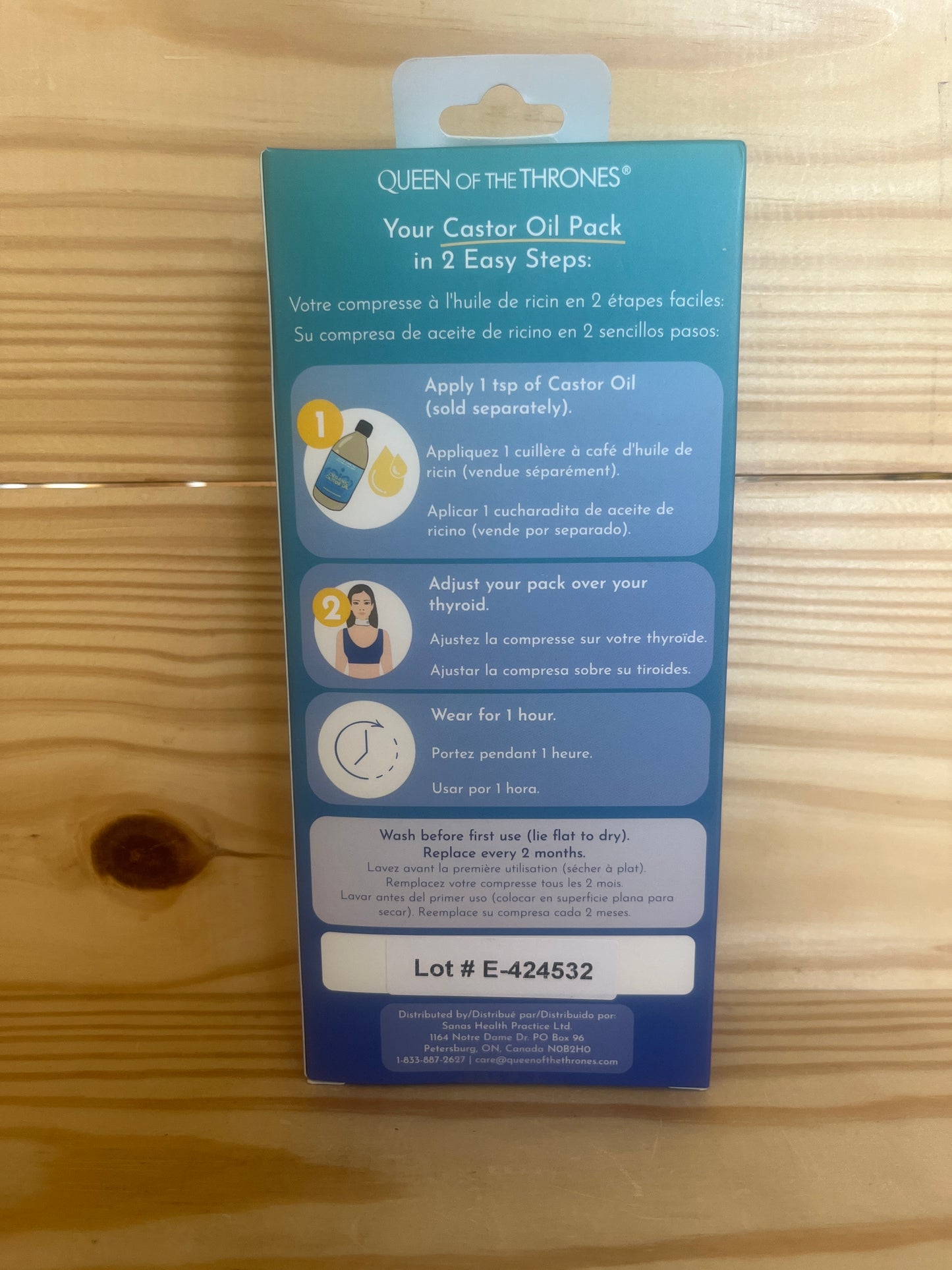 Castor Oil Pack