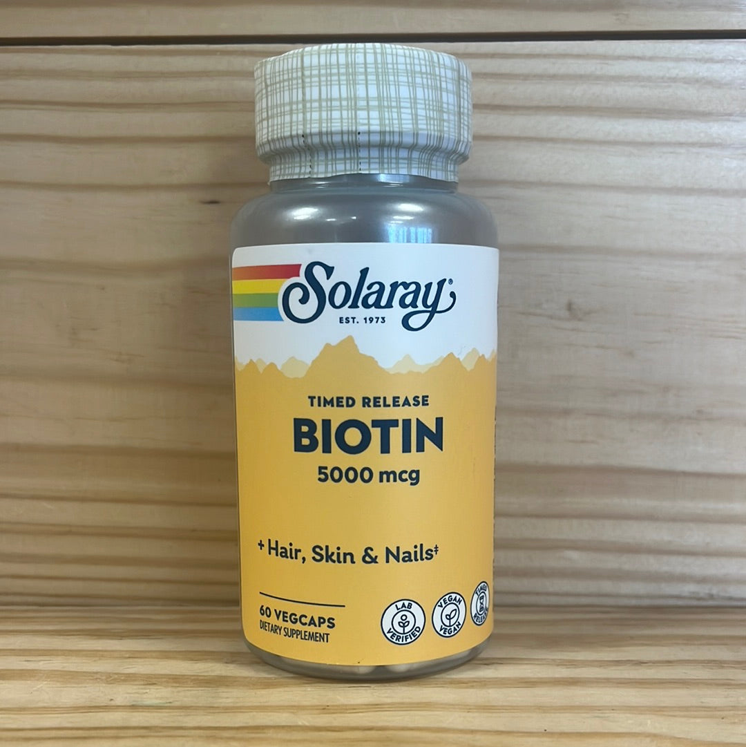 Time Released Biotin 5000 mcg