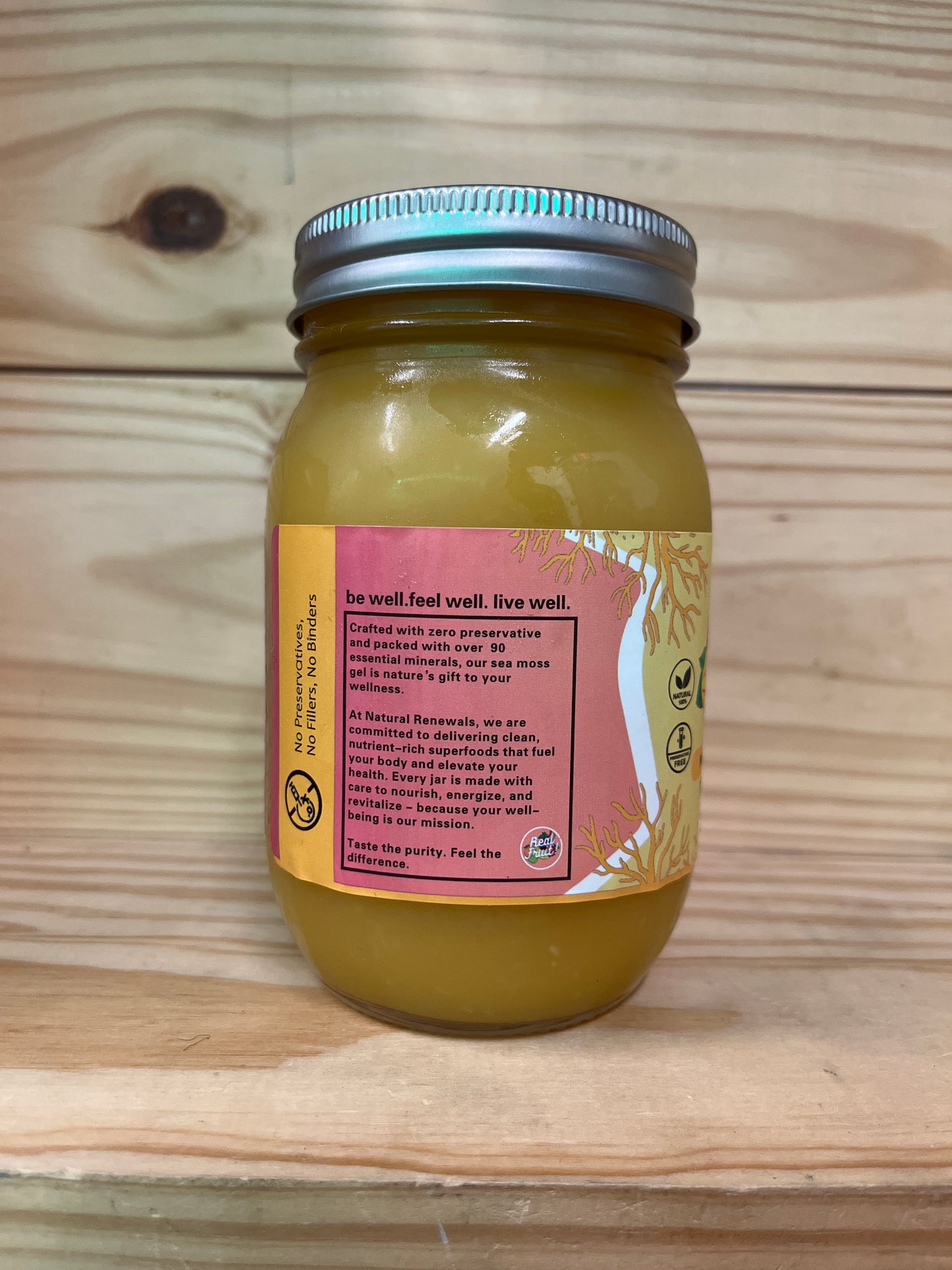 Sea Moss Gel Mango + Pineapple