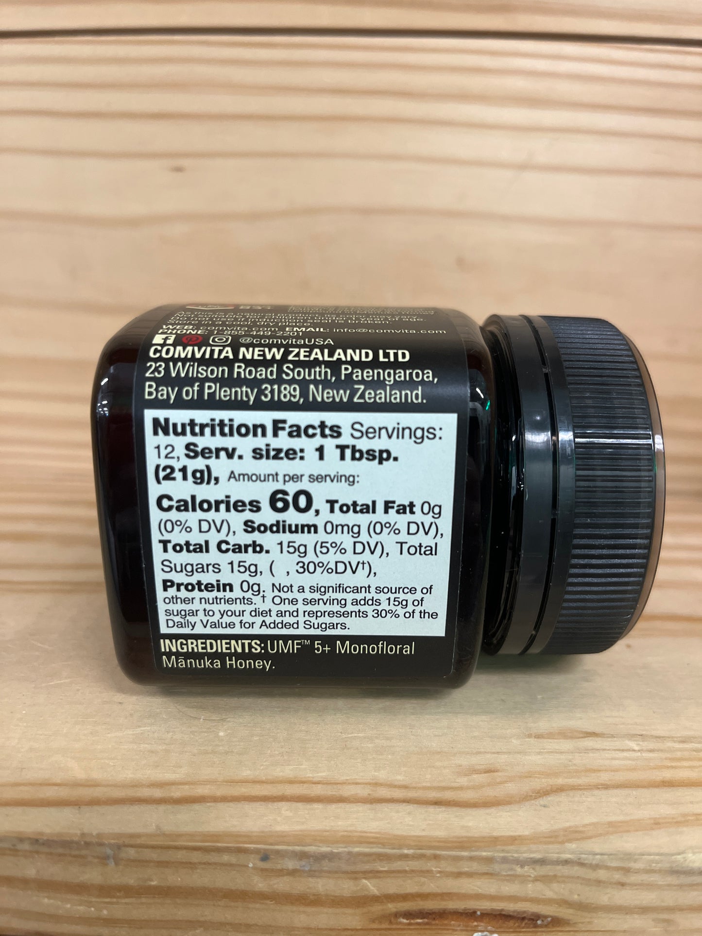 UMF 5+ Raw Manuka Honey 8.8oz