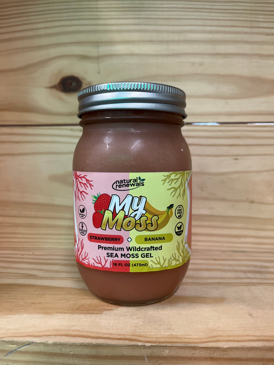 Sea Moss Gel Strawberry Banana