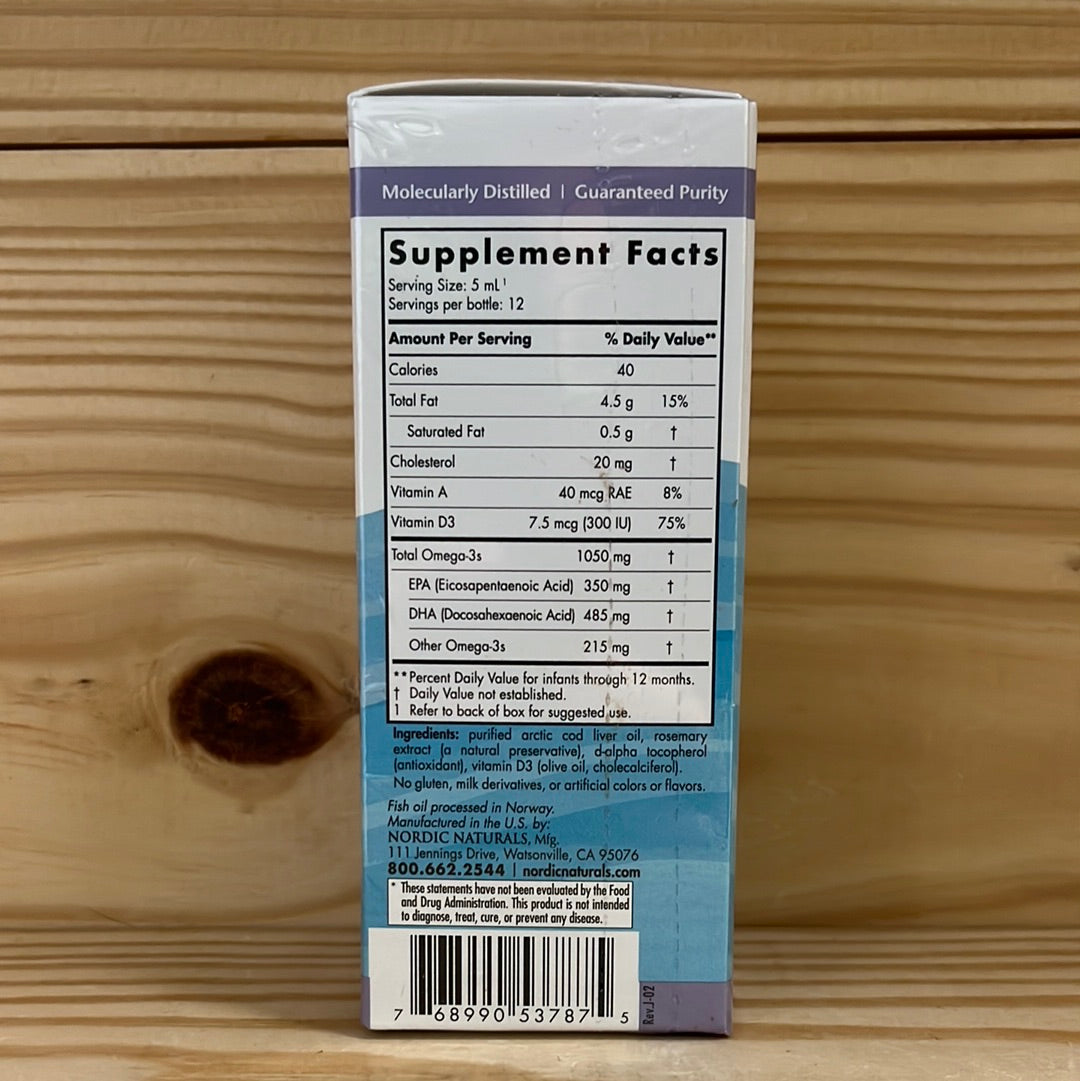 Baby's DHA with Vitamin D3 Omega 3 1050mg Brain Support