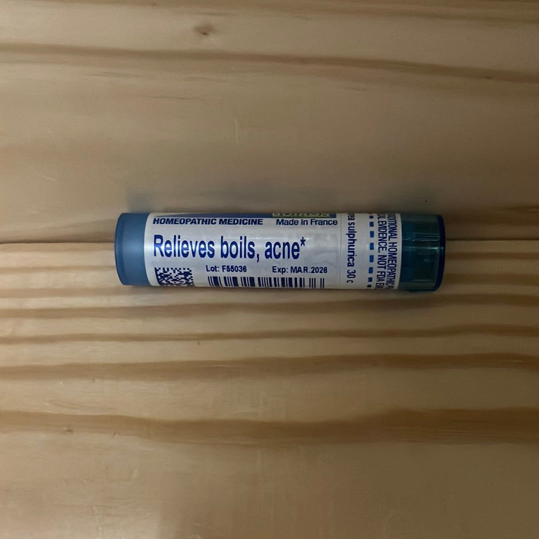 Cacarea Sulphurica 30c