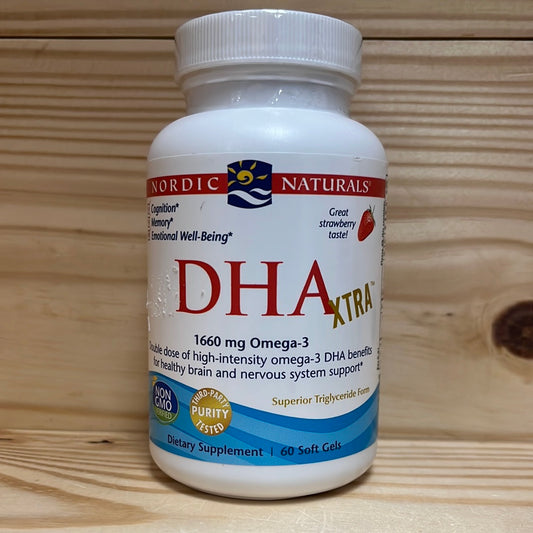 DHA Xtra 1660mg High Intensity Omega 3 For Brain & Nervous System