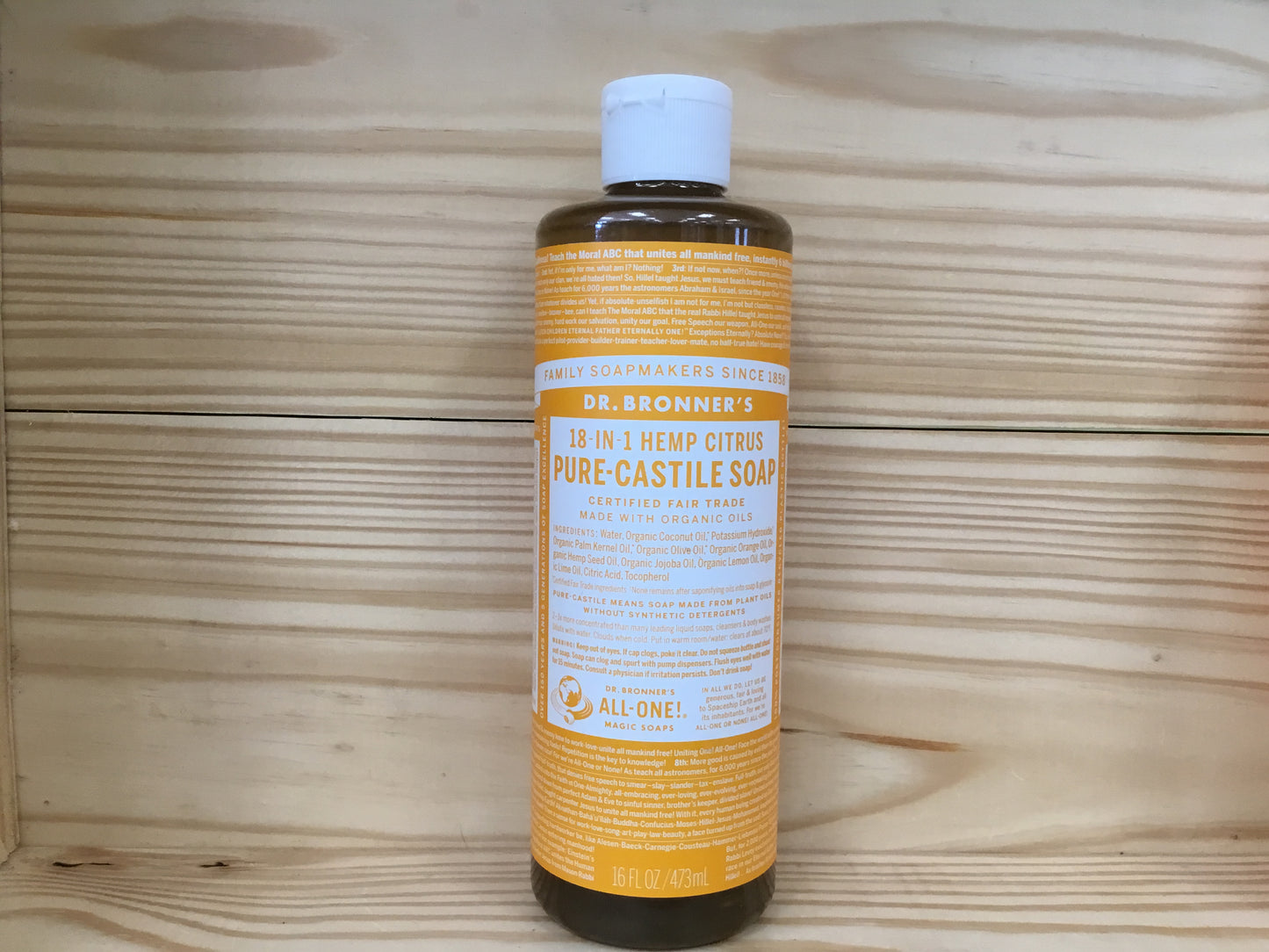 Pure Castile Liquid Soap Citrus