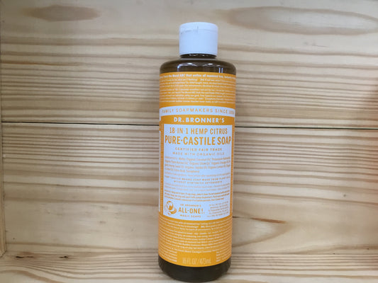 Pure Castile Liquid Soap Citrus