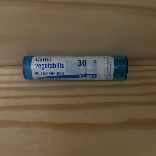 Carbo Vegetabilis 30c