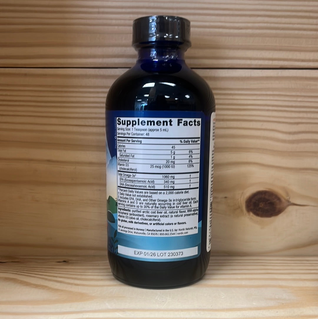 Arctic - D Cod Liver Oil Lemon Flavor with Vitamin D3