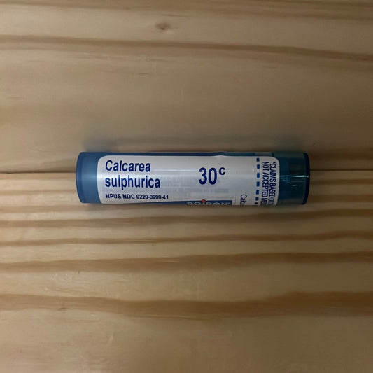 Cacarea Sulphurica 30c