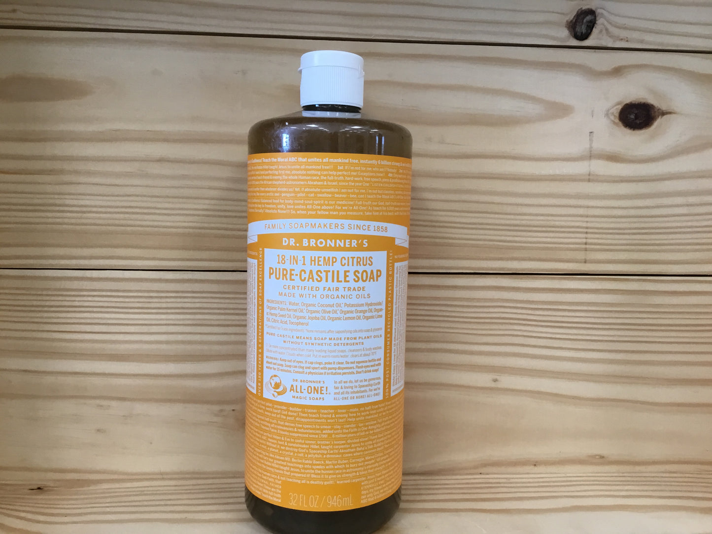 Pure Castile Liquid Soap Citrus