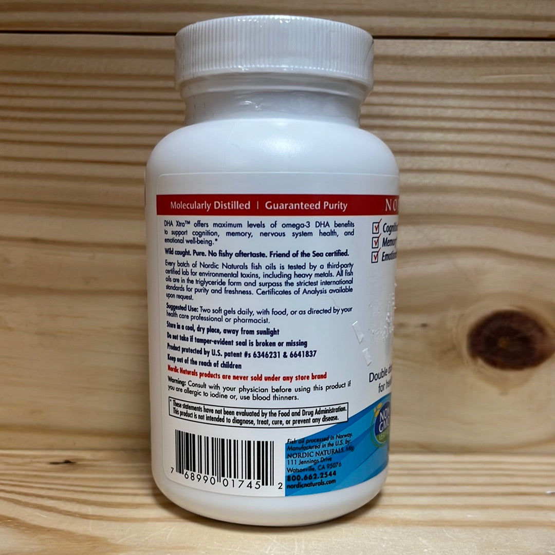 DHA Xtra 1660mg High Intensity Omega 3 For Brain & Nervous System