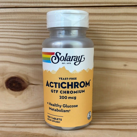 Actichrom GTF Glucose Tolerance Factor Chromium 200mcg - One Life Natural Market NC