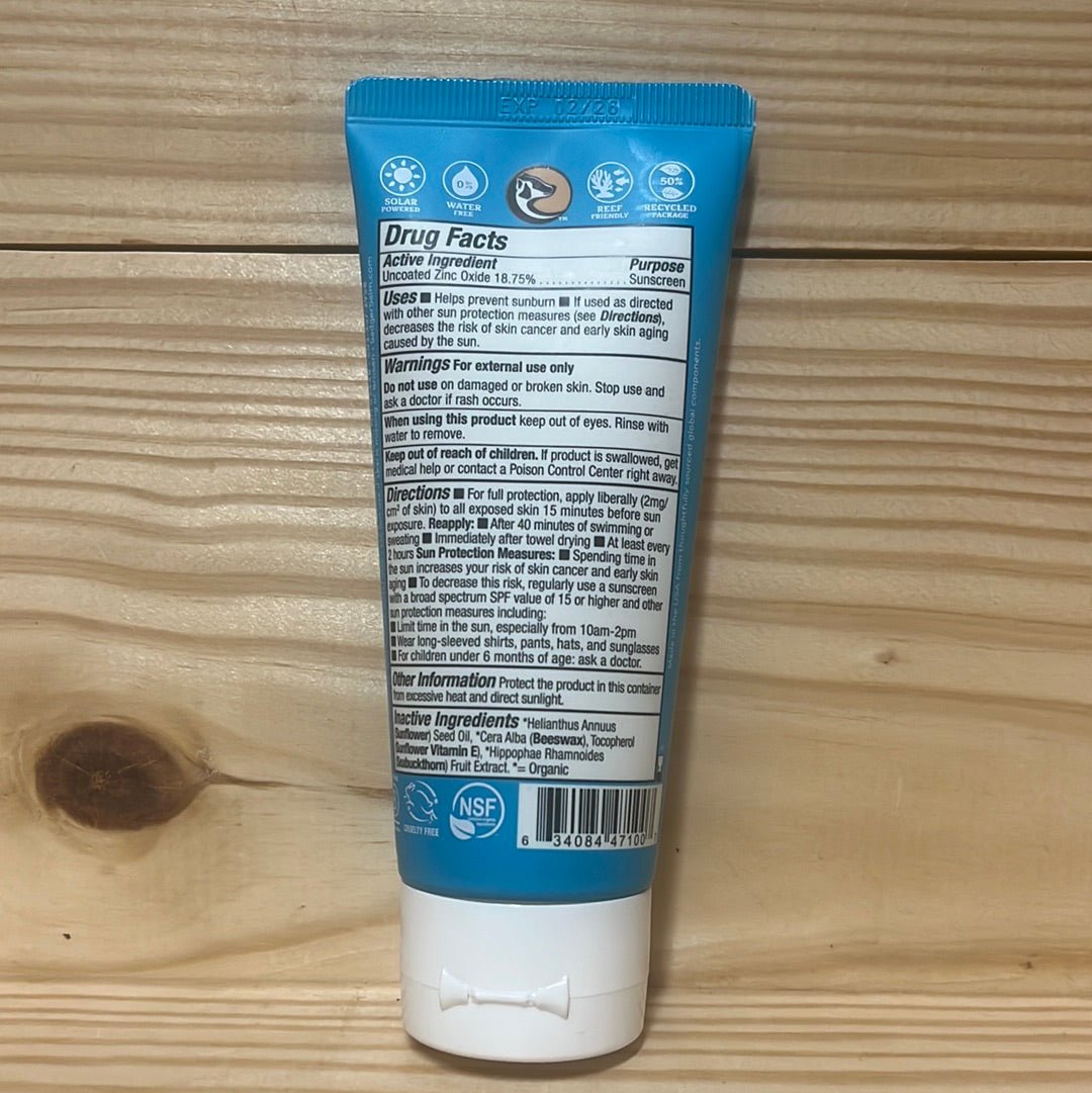 Active Mineral Sunscreen Cream SPF 30 Zinc Oxide Non-Toxic Sunscreen - One Life Natural Market NC