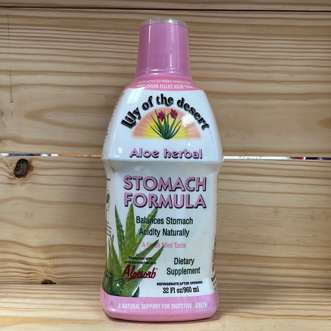 Aloe Herbal Stomach Formula Natural Heartburn IBS Relief - One Life Natural Market NC