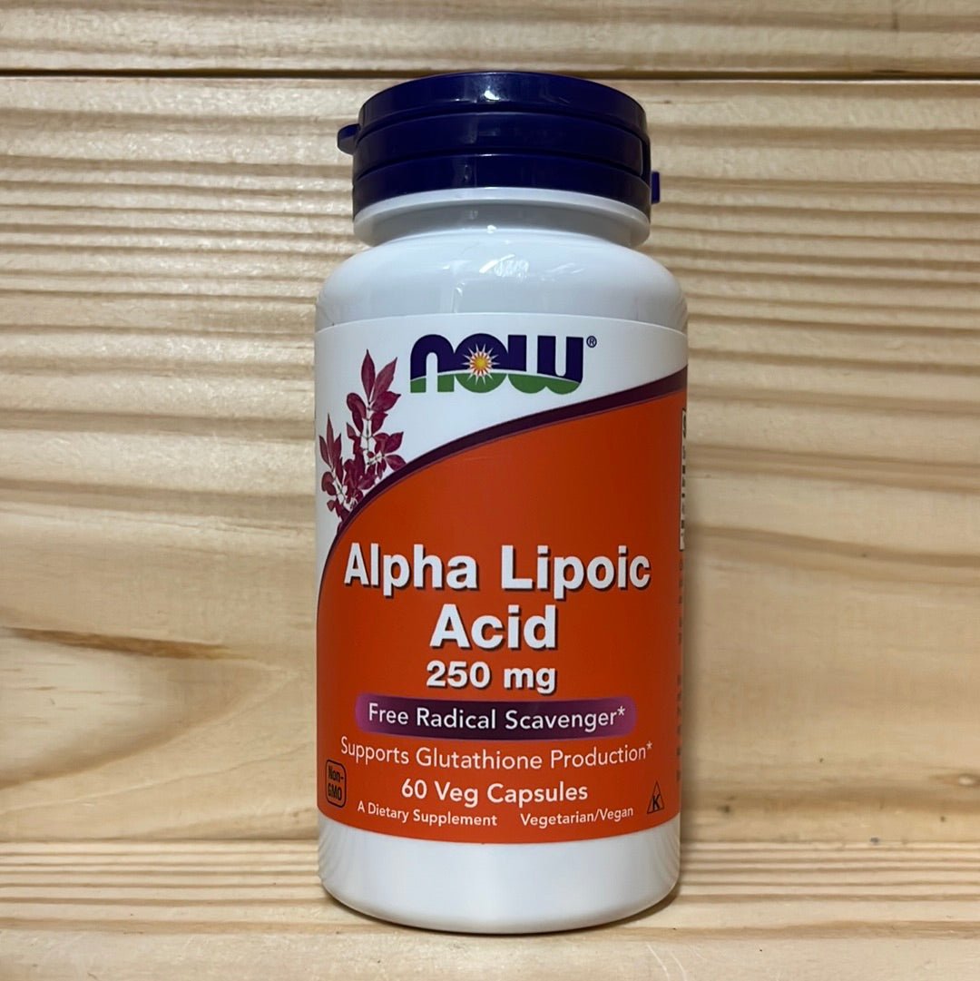Alpha Lipoic Acid ALA 250mg Veg Capsules - One Life Natural Market NC