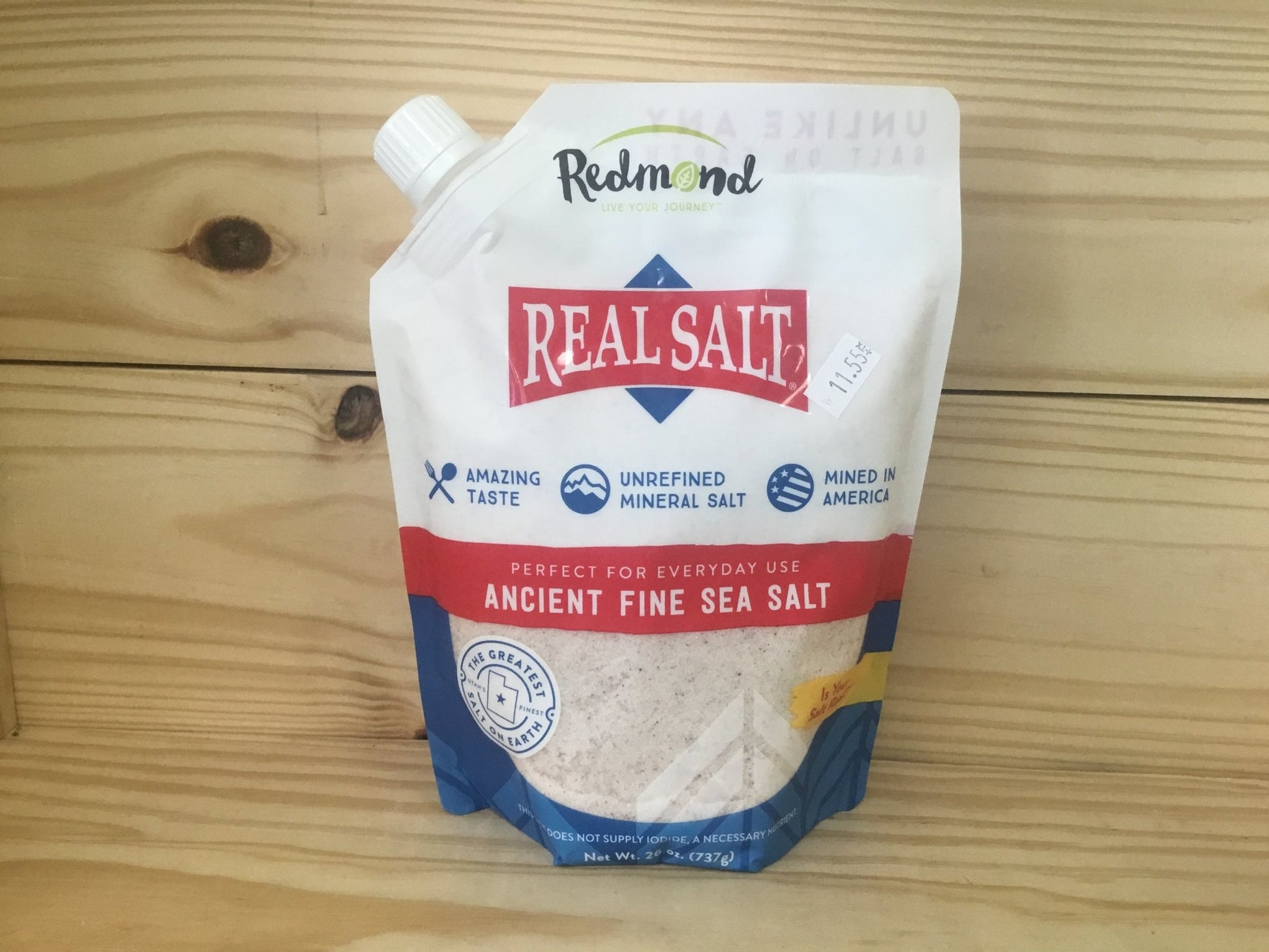 Ancient Fine Real Sea Salt 26oz - One Life Natural Market NC