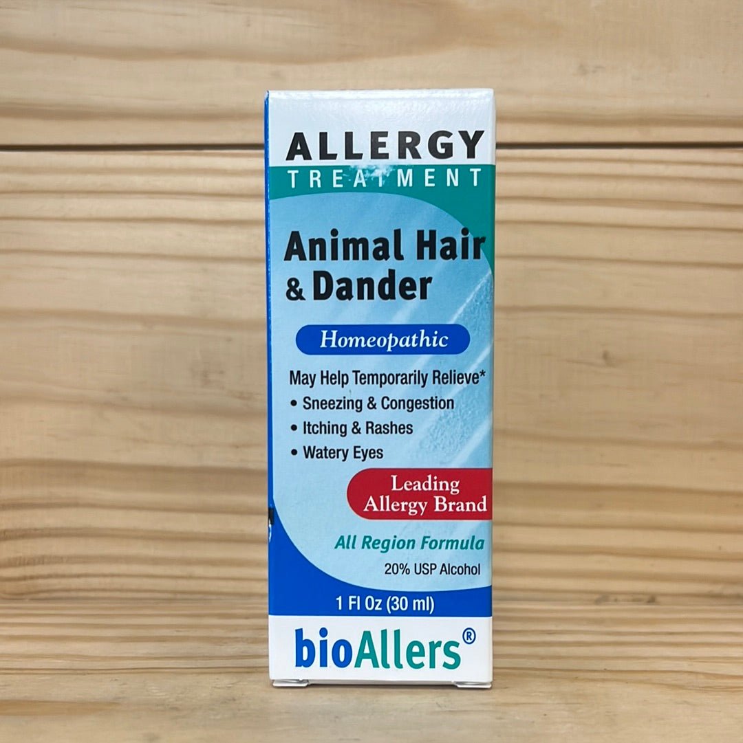 Animal Hair & Dander Homeopathic Natural Allergy Treatment - One Life Natural Market NC