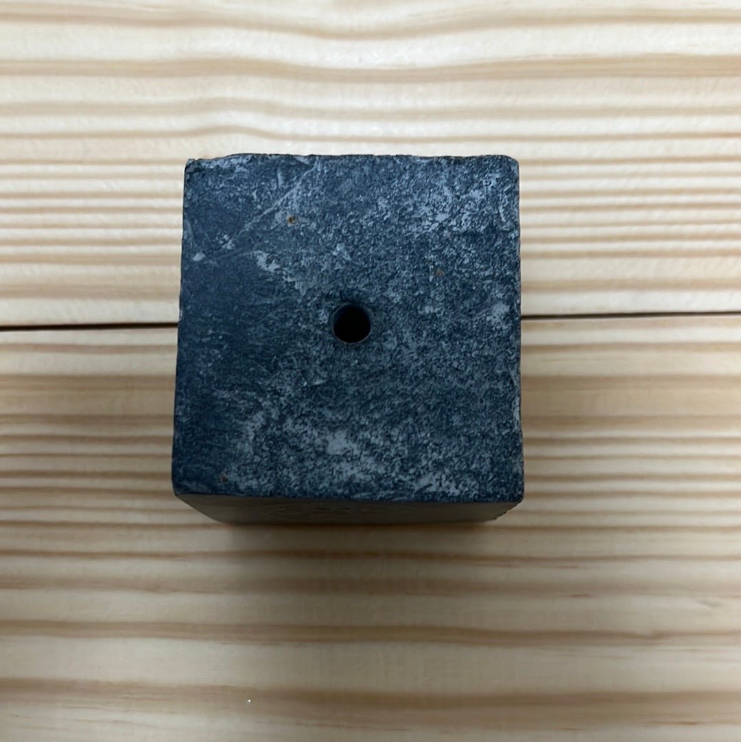 Artisanal Stone Block Incense Holder - One Life Natural Market NC