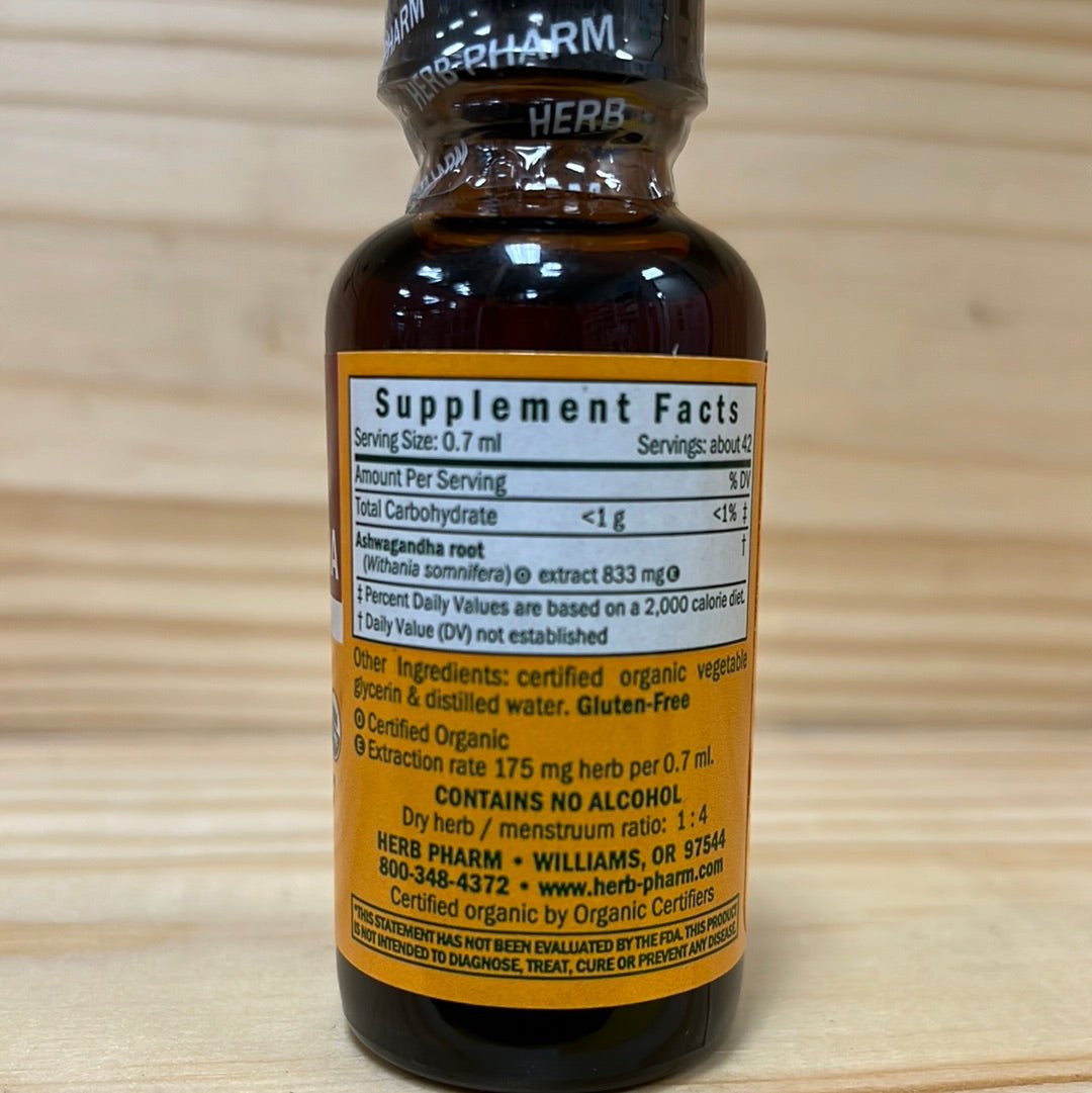 Ashwagandha Liquid Extract Alcohol-Free - One Life Natural Market NC