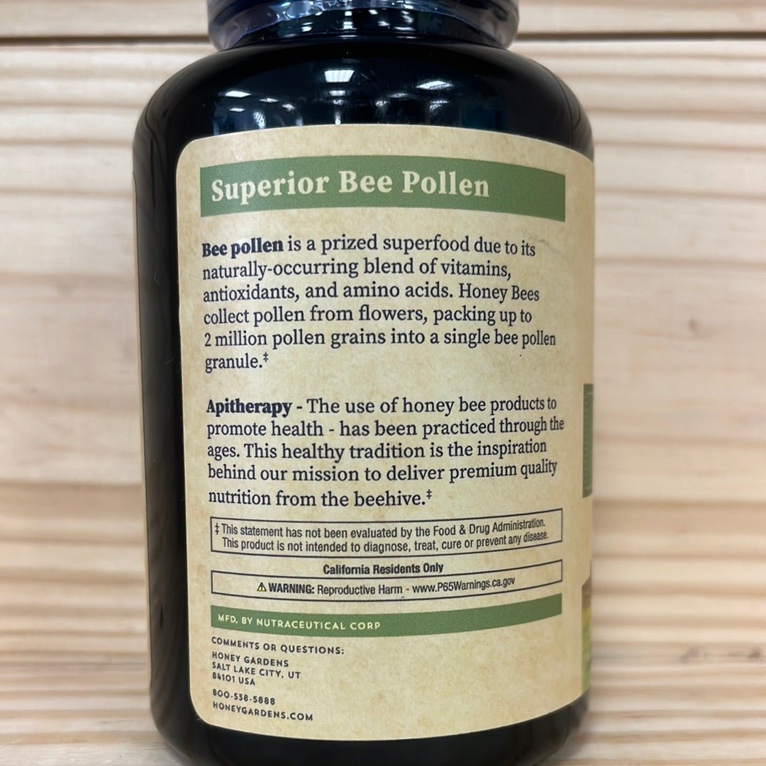 Bee Pollen Capsules - One Life Natural Market NC