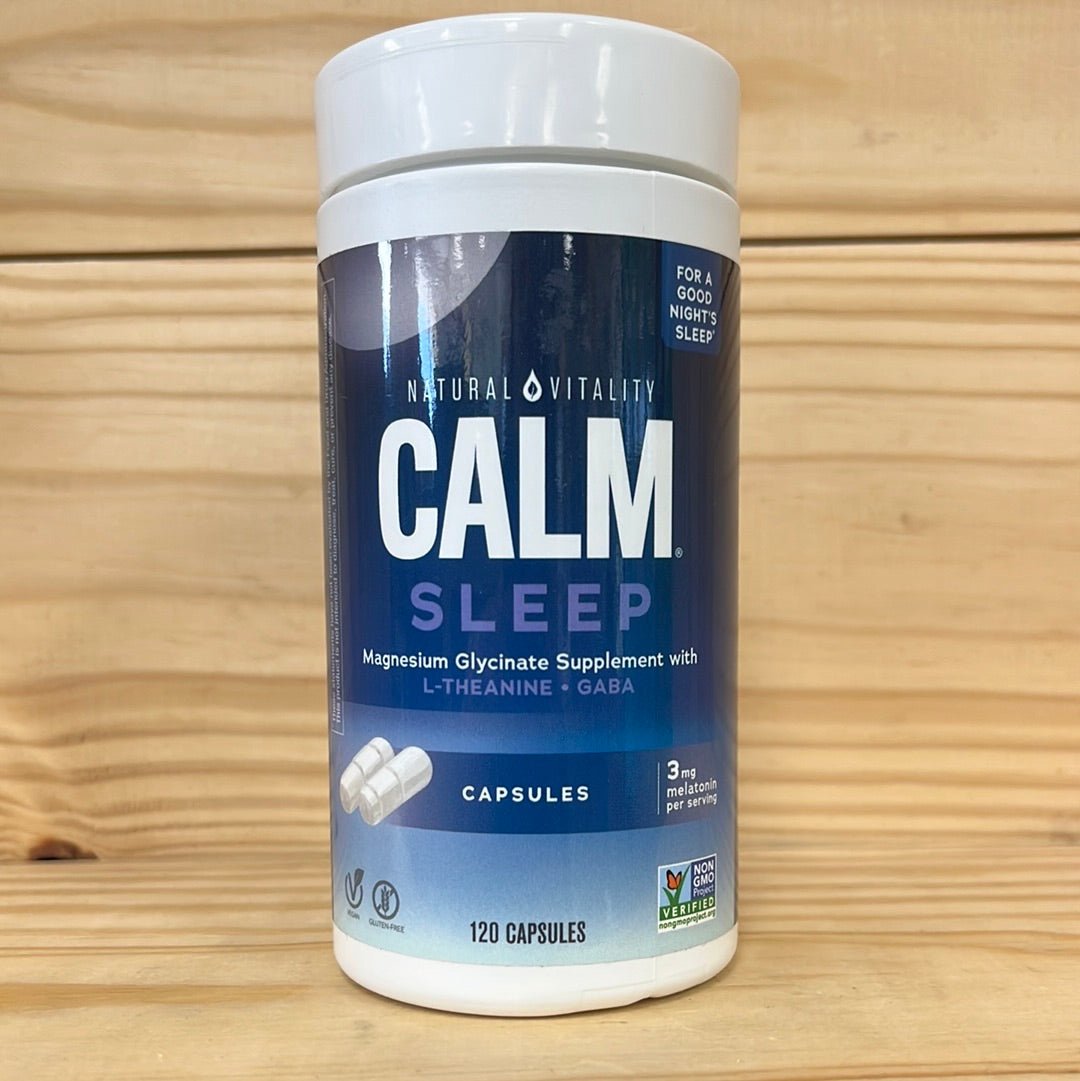 Calm® Sleep Capsules Magnesium GABA - One Life Natural Market NC