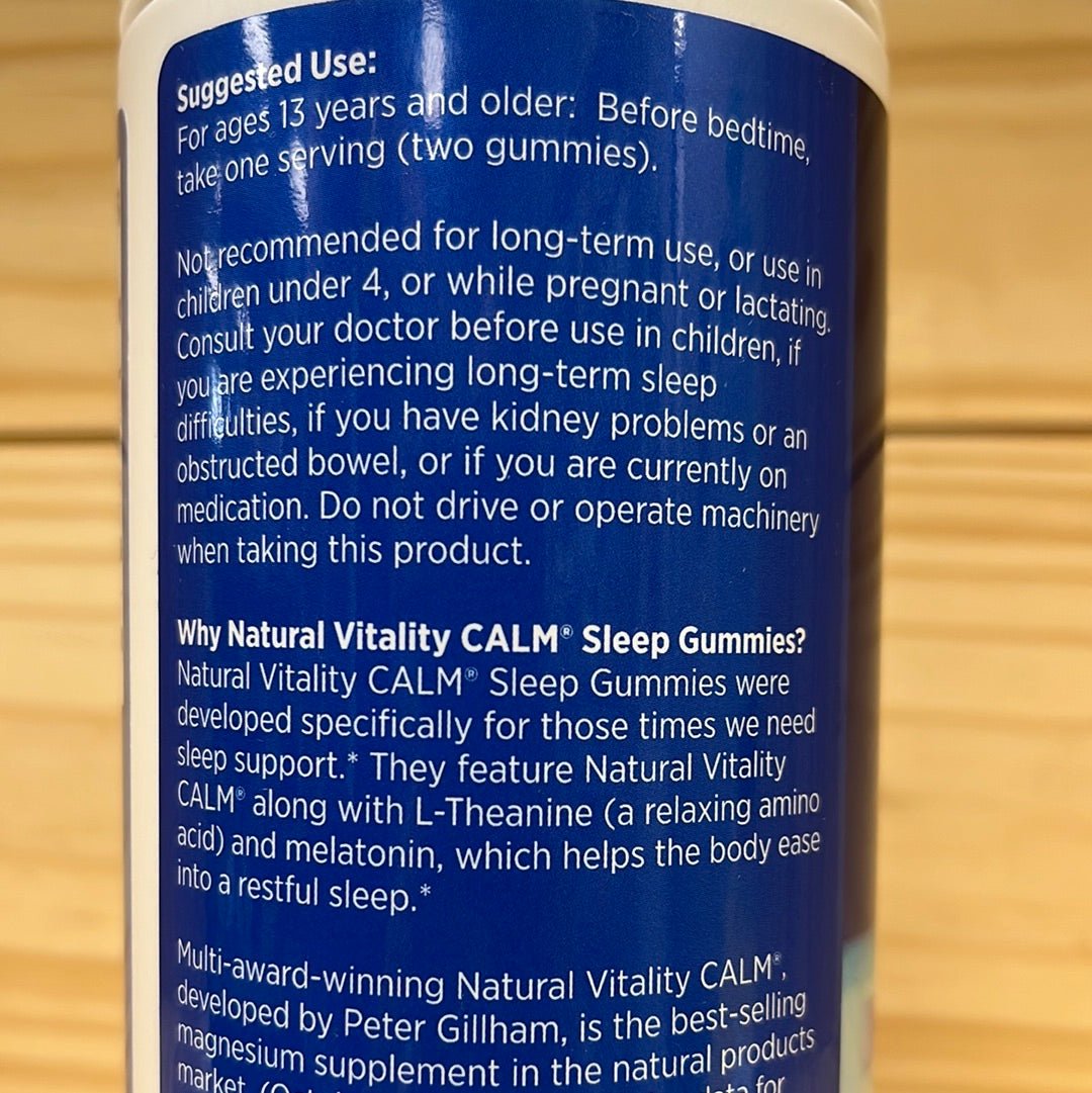 CALM® Sleep Gummies Magnesium - One Life Natural Market NC