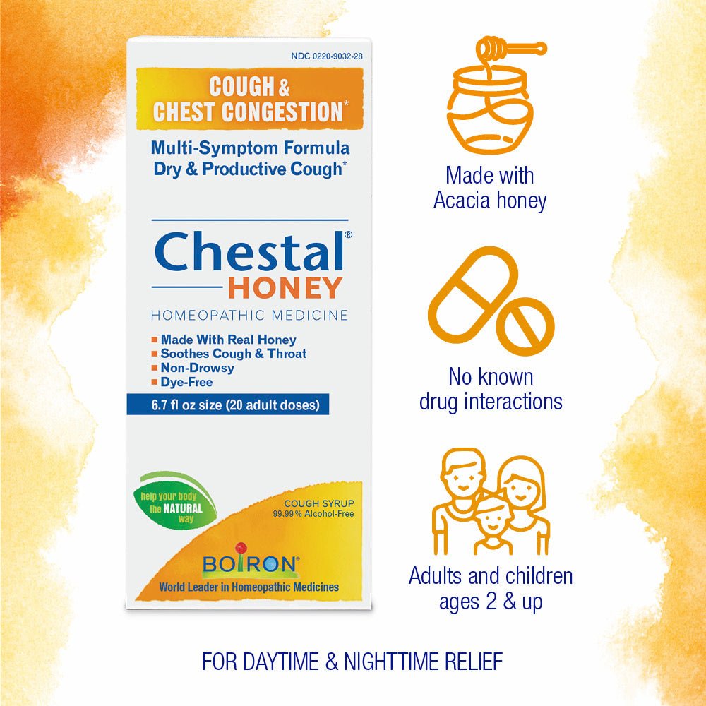 Chestal® Honey Natural Homeopathic Cough Syrup - One Life Natural Market NC