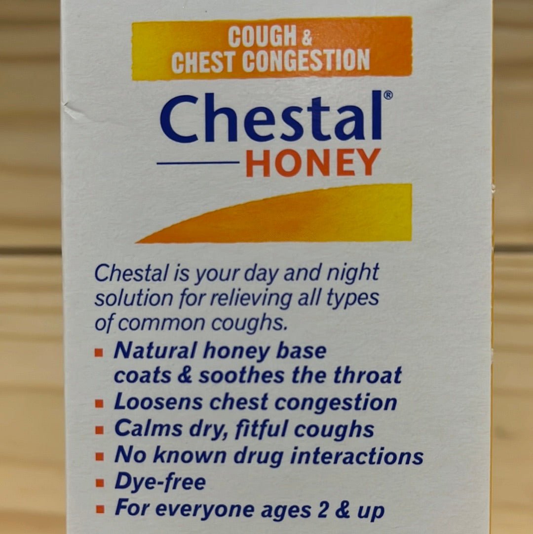 Chestal® Honey Natural Homeopathic Cough Syrup - One Life Natural Market NC